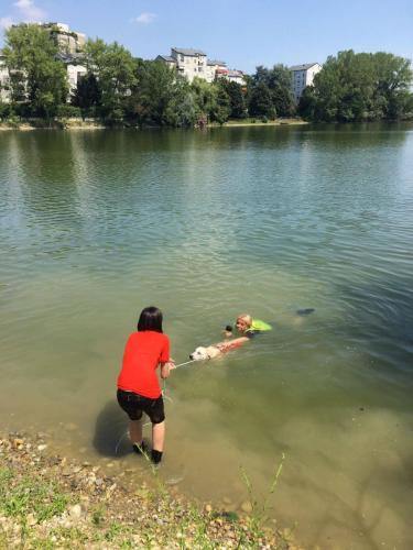 Esercitazione in acqua