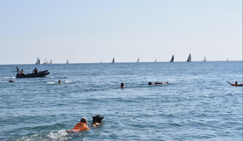 Esercitazione salvataggio in acqua - Bagni San Giovanni - Pietra Ligure 2021